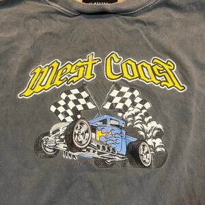 West Coast Hot Wheels Women Medium Long Sleeve Gray Shirt Vintage Cars